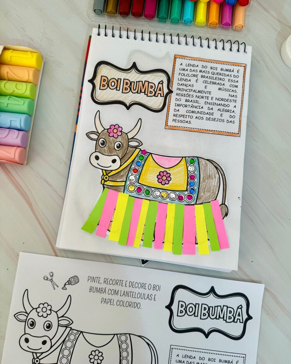 KIT DE ATIVIDADES INTERATIVAS SOBRE O FOLCLORE - Imagem 3