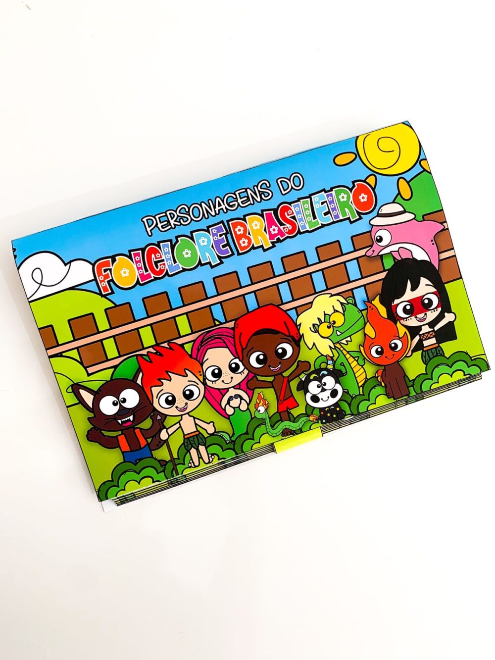 LIVRO 3D LENDAS DO FOLCLORE BRASILEIRO.