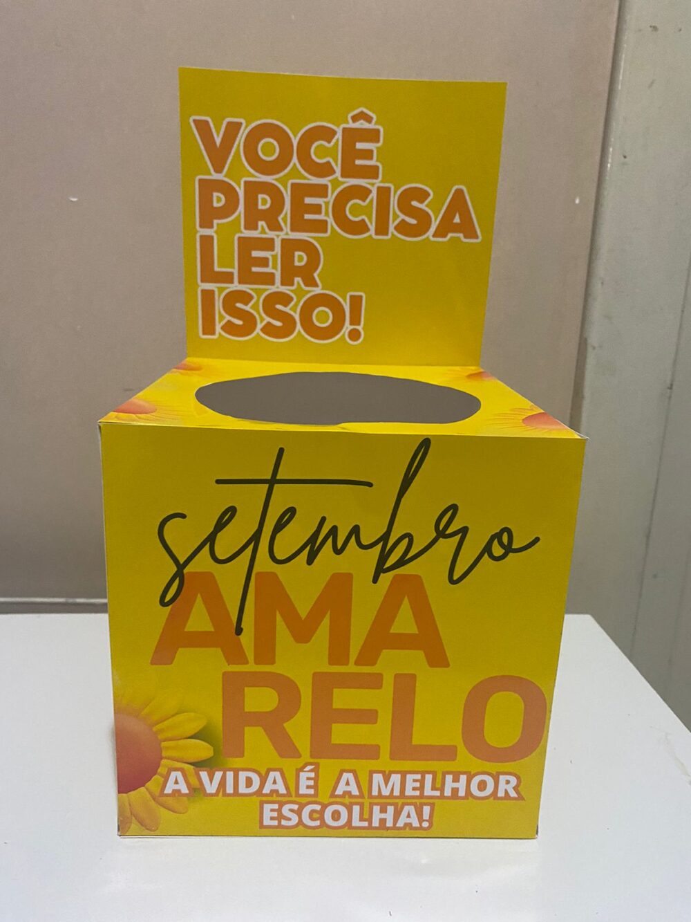 KIT COMPLETO SETEMBRO AMARELO.KIT COMPLETO SETEMBRO AMARELO - Imagem 2