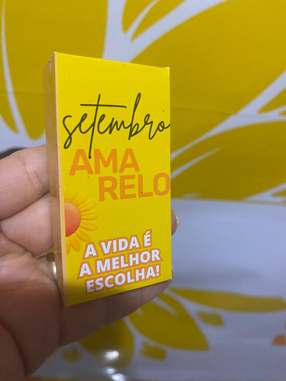 KIT COMPLETO SETEMBRO AMARELO.KIT COMPLETO SETEMBRO AMARELO - Imagem 3