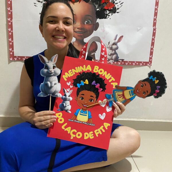 KIT COMPLETO MENINA BONITA DO LAÇO DE FITA.