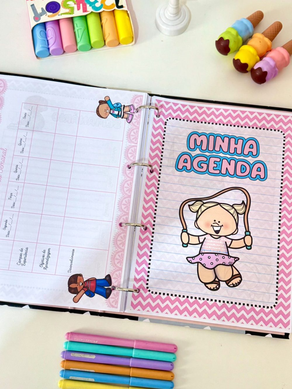 Planner EDUCAÇÃO INFANTIL 2025. - Imagem 6