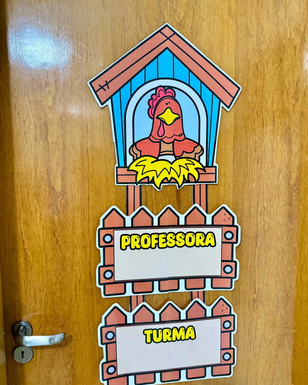 Kit Ornamentação de Sala de Aula tema Fazendinha para turmas da Educação Infantil e séries iniciais do Ensino Fundamental. - Imagem 6