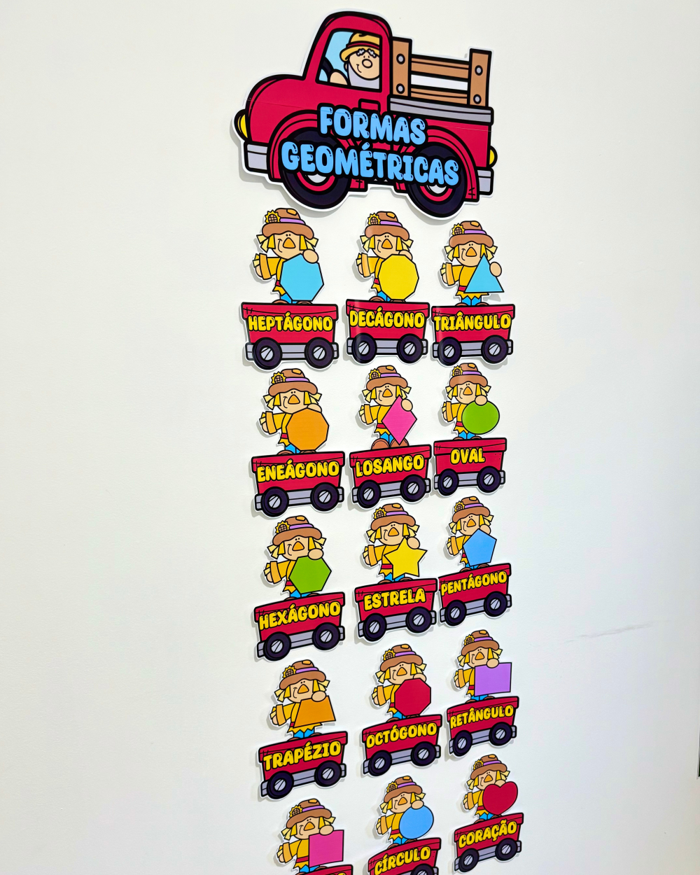 Kit Ornamentação de Sala de Aula tema Fazendinha para turmas da Educação Infantil e séries iniciais do Ensino Fundamental. - Imagem 7