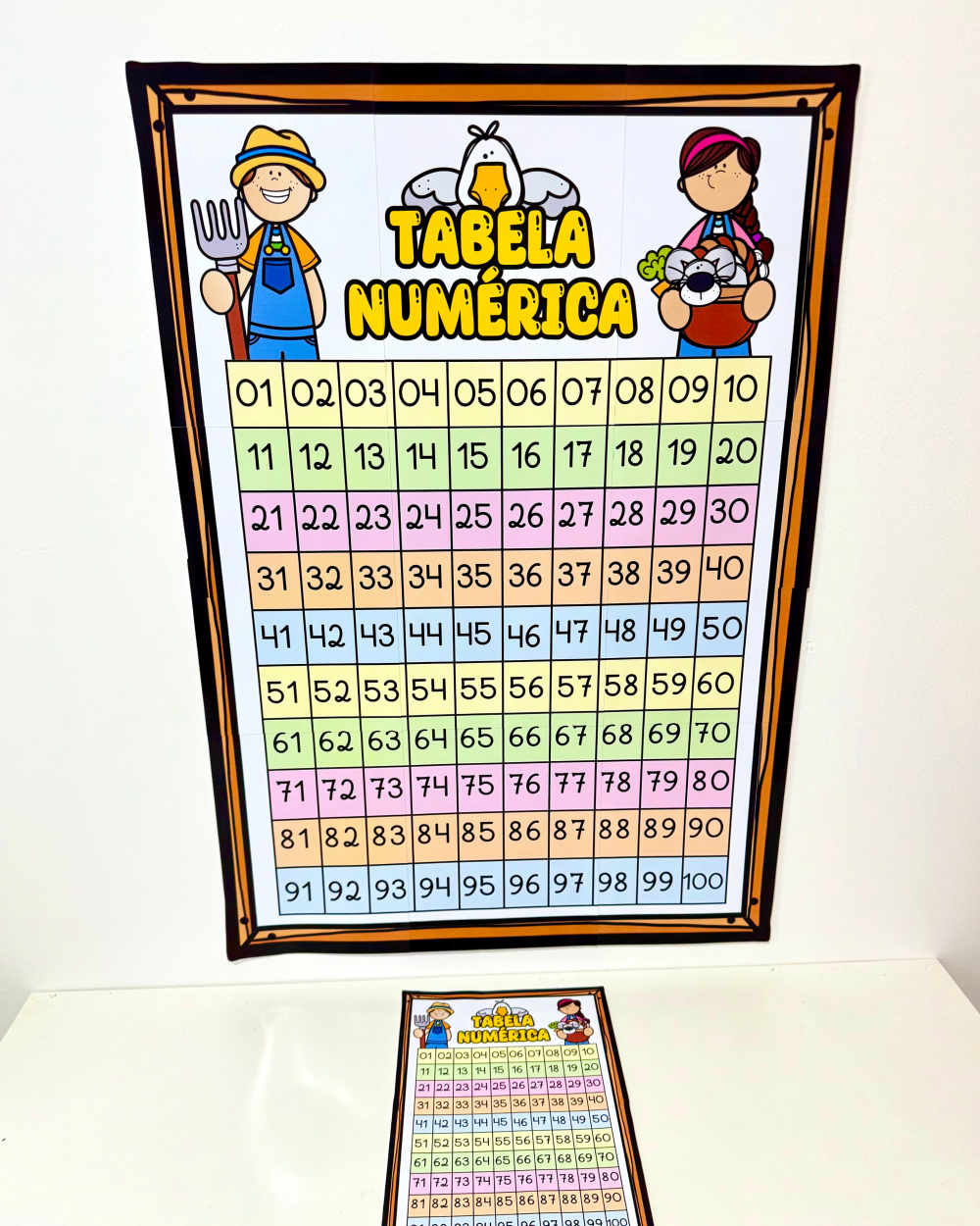 Kit Ornamentação de Sala de Aula tema Fazendinha para turmas da Educação Infantil e séries iniciais do Ensino Fundamental. - Imagem 4