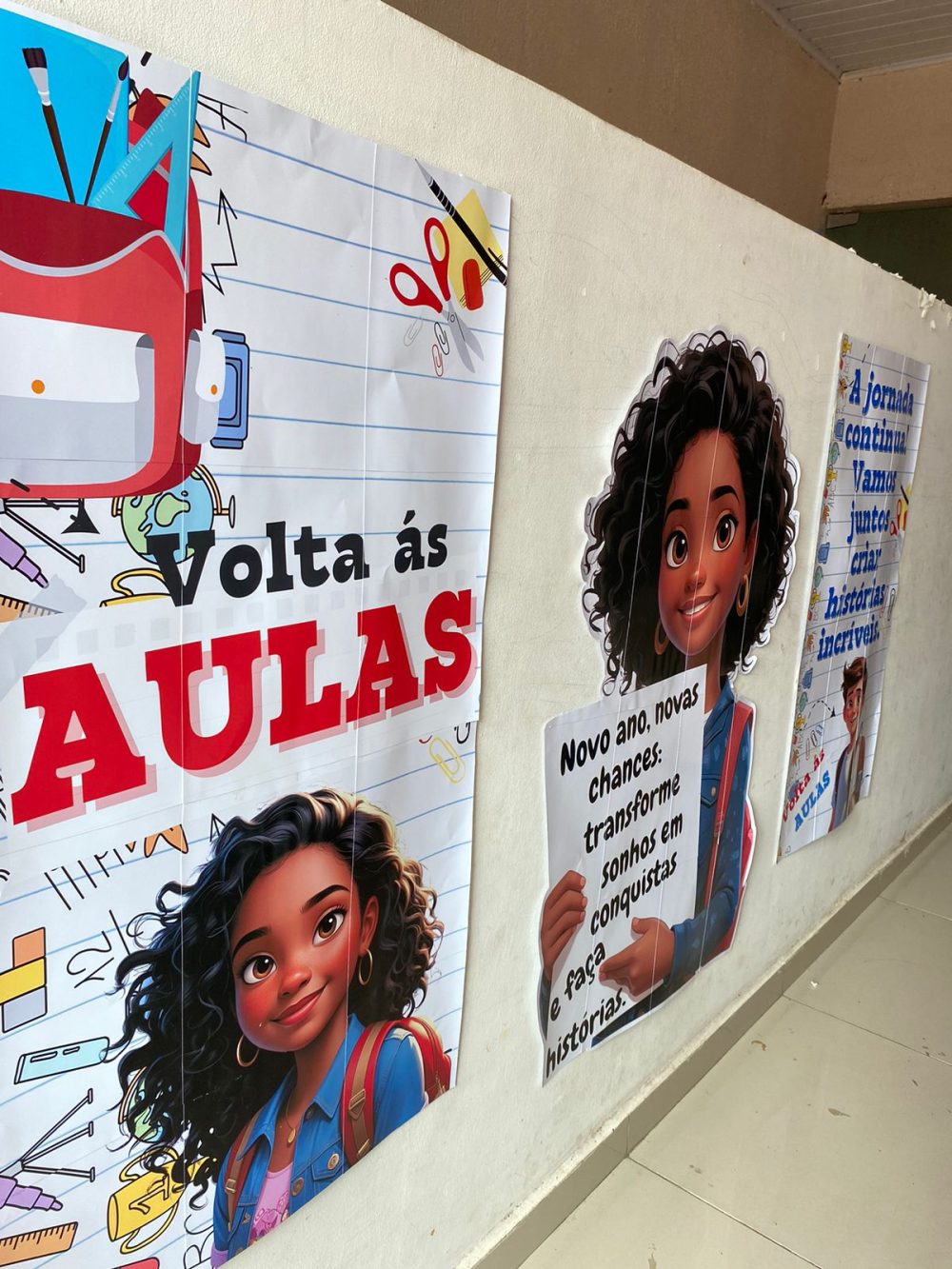 KIT PAINÉIS VOLTA ÀS AULAS FUNDAMENTAL 2 E ENSINO MÉDIO. - Imagem 2