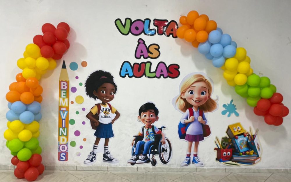 PAINEL VOLTA ÀS AULAS CRIANÇAS GIGANTES - Imagem 4