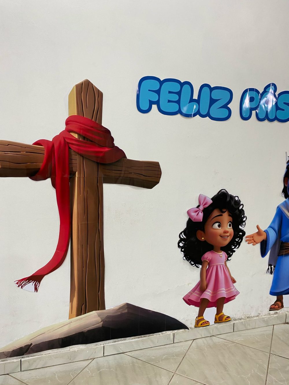 PAINEL PÁSCOA O MEU JESUS VIVE - Imagem 7