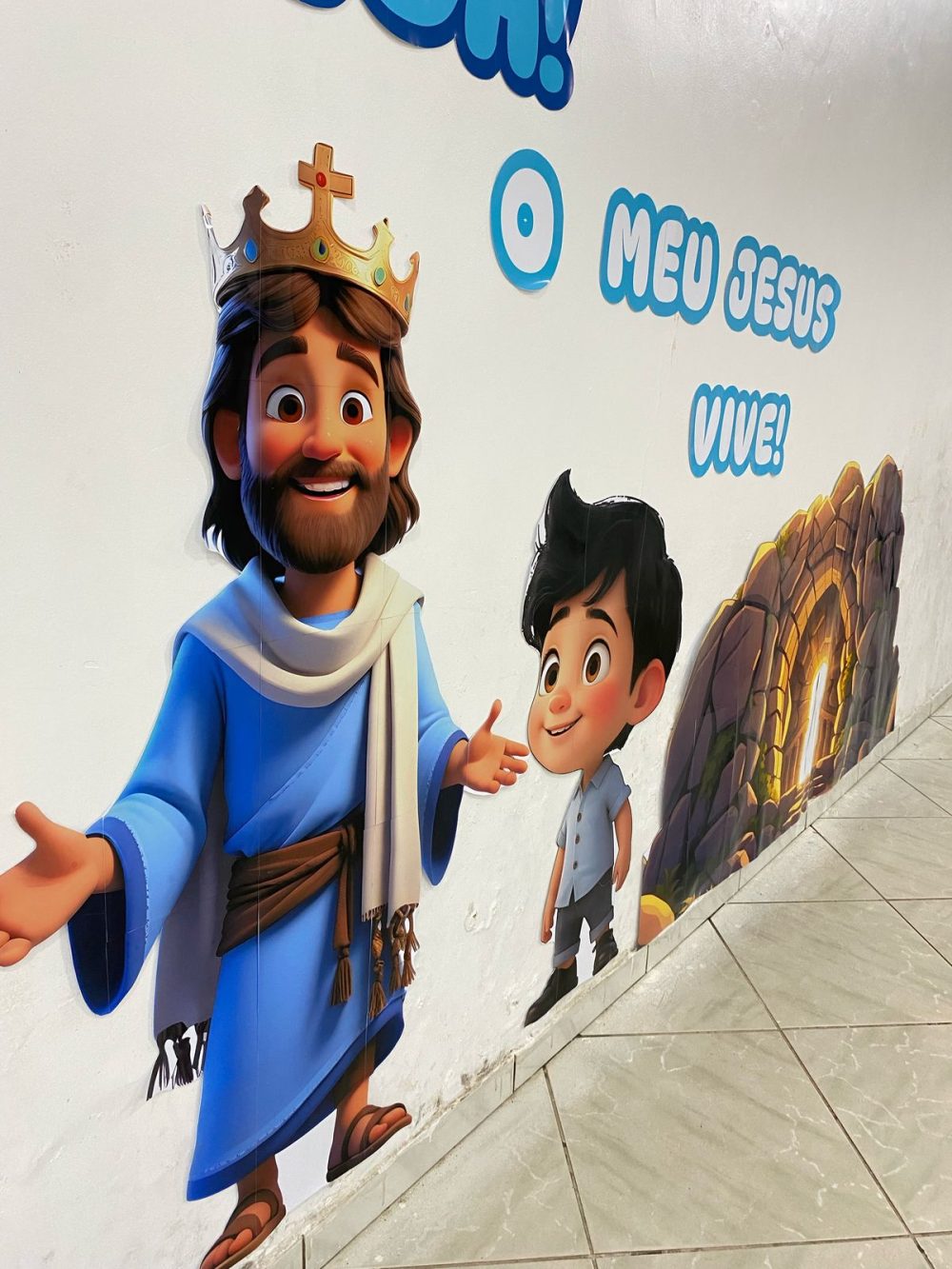 PAINEL PÁSCOA O MEU JESUS VIVE - Imagem 5