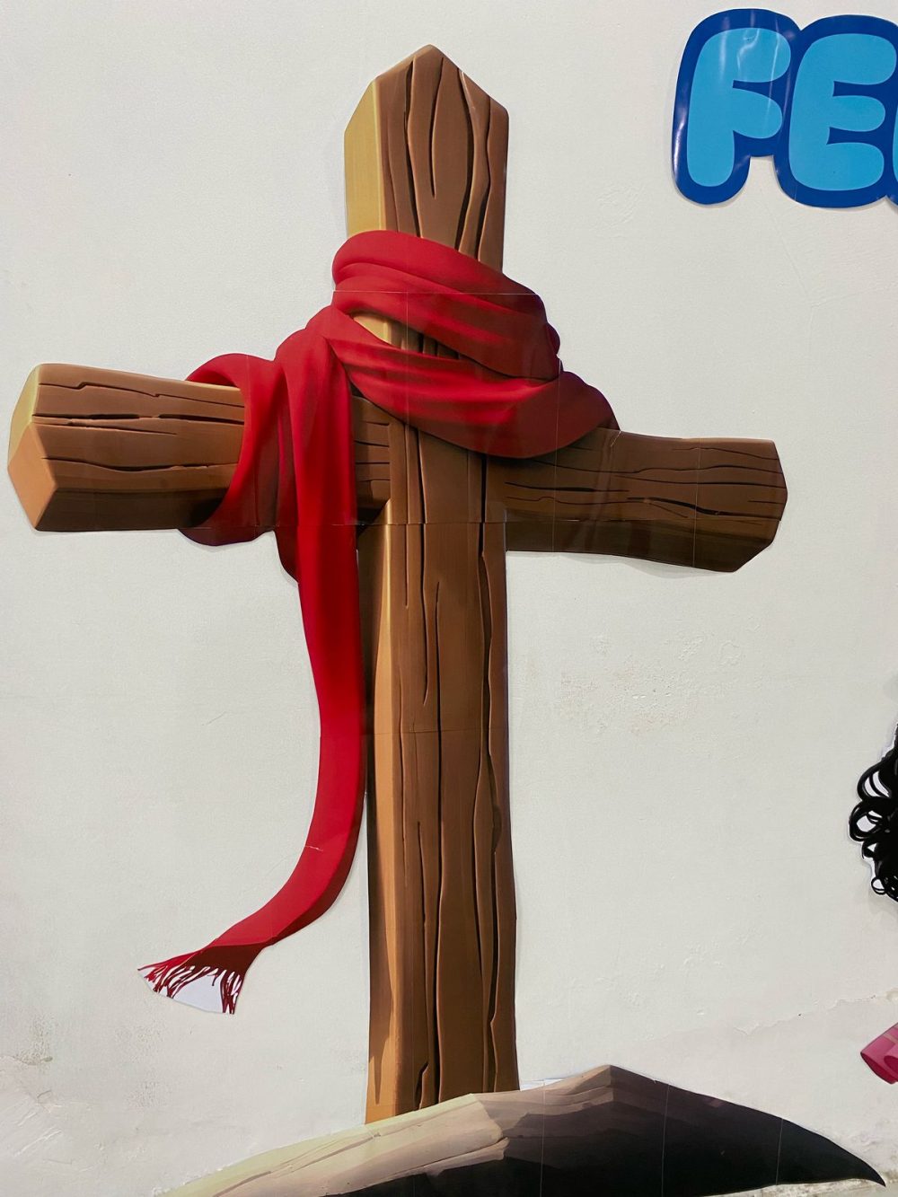 PAINEL PÁSCOA O MEU JESUS VIVE - Imagem 2