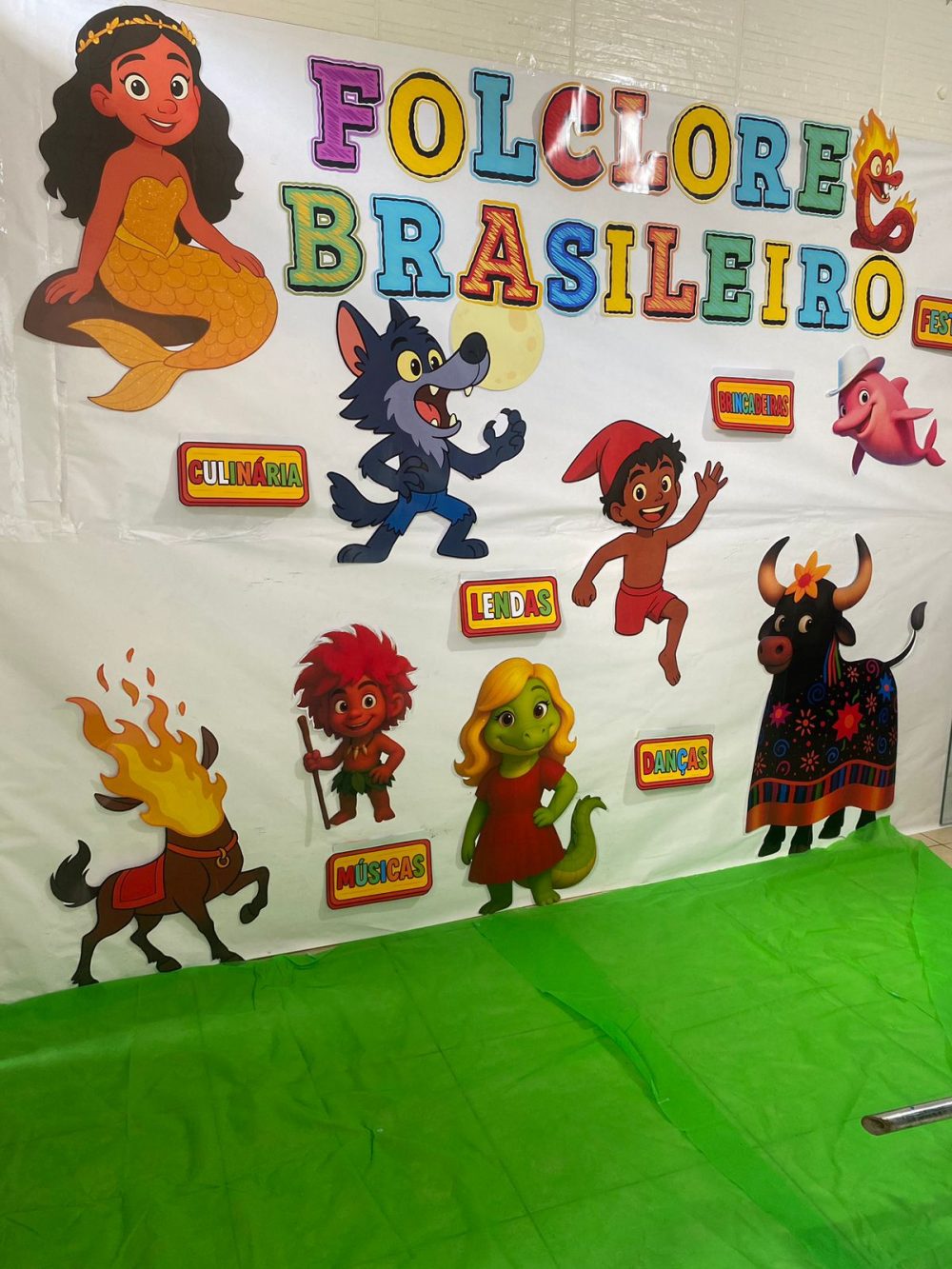 PAINEL INTERATIVO FOLCLORE BRASILEIRO. - Imagem 3