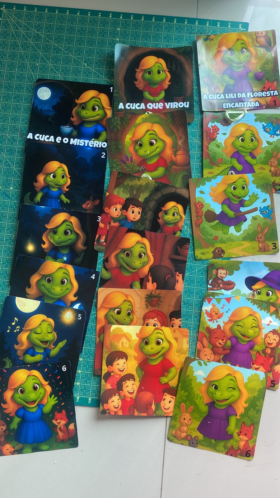 KIT GUARDA CHUVA DO FOLCLORE + GUARDA CHUVA DE HISTÓRIAS DA CUCA. - Imagem 6