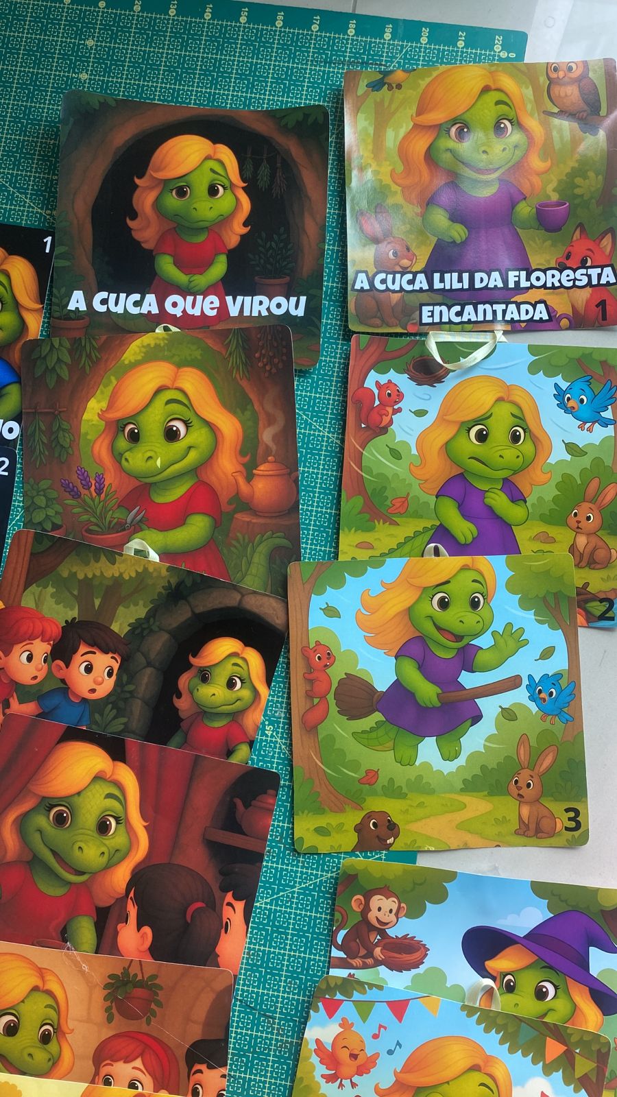 KIT GUARDA CHUVA DO FOLCLORE + GUARDA CHUVA DE HISTÓRIAS DA CUCA. - Imagem 5