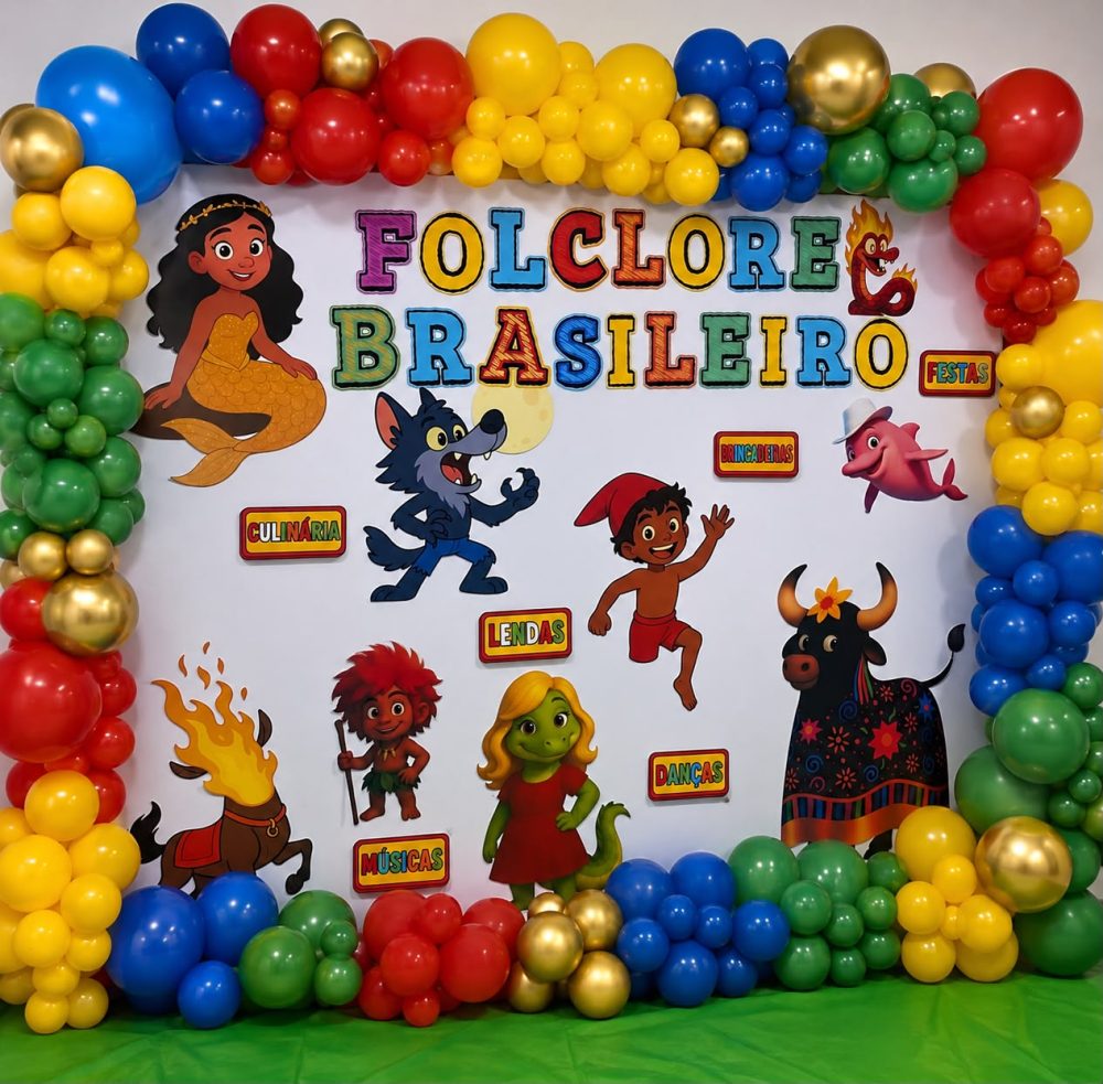 PAINEL INTERATIVO FOLCLORE BRASILEIRO. - Imagem 6