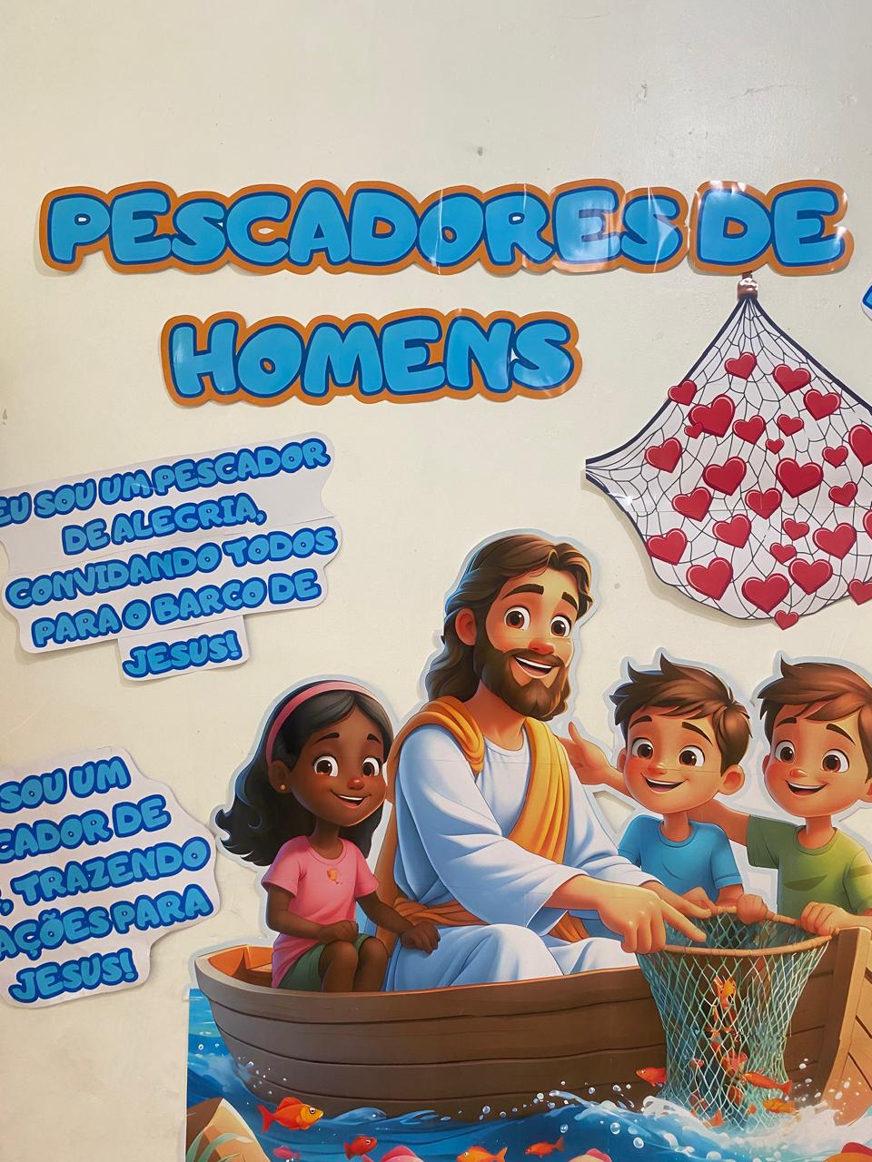 ARQUIVO COMPLETO PESCADORES DE HOMENS. DECORAÇÃO + RECURSO PARA MINISTRAÇÃO. - Imagem 5