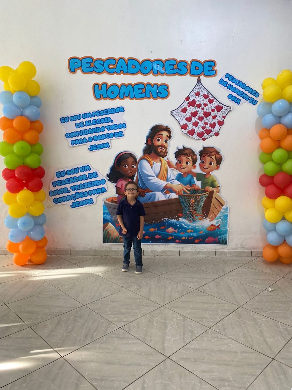 ARQUIVO COMPLETO PESCADORES DE HOMENS. DECORAÇÃO + RECURSO PARA MINISTRAÇÃO. - Imagem 2