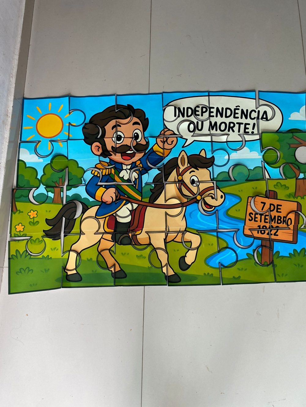 KIT INTERATIVO INDEPENDÊNCIA DO BRASIL. 8 ARQUIVOS DENTRO DE UM KIT SÓ. - Imagem 8