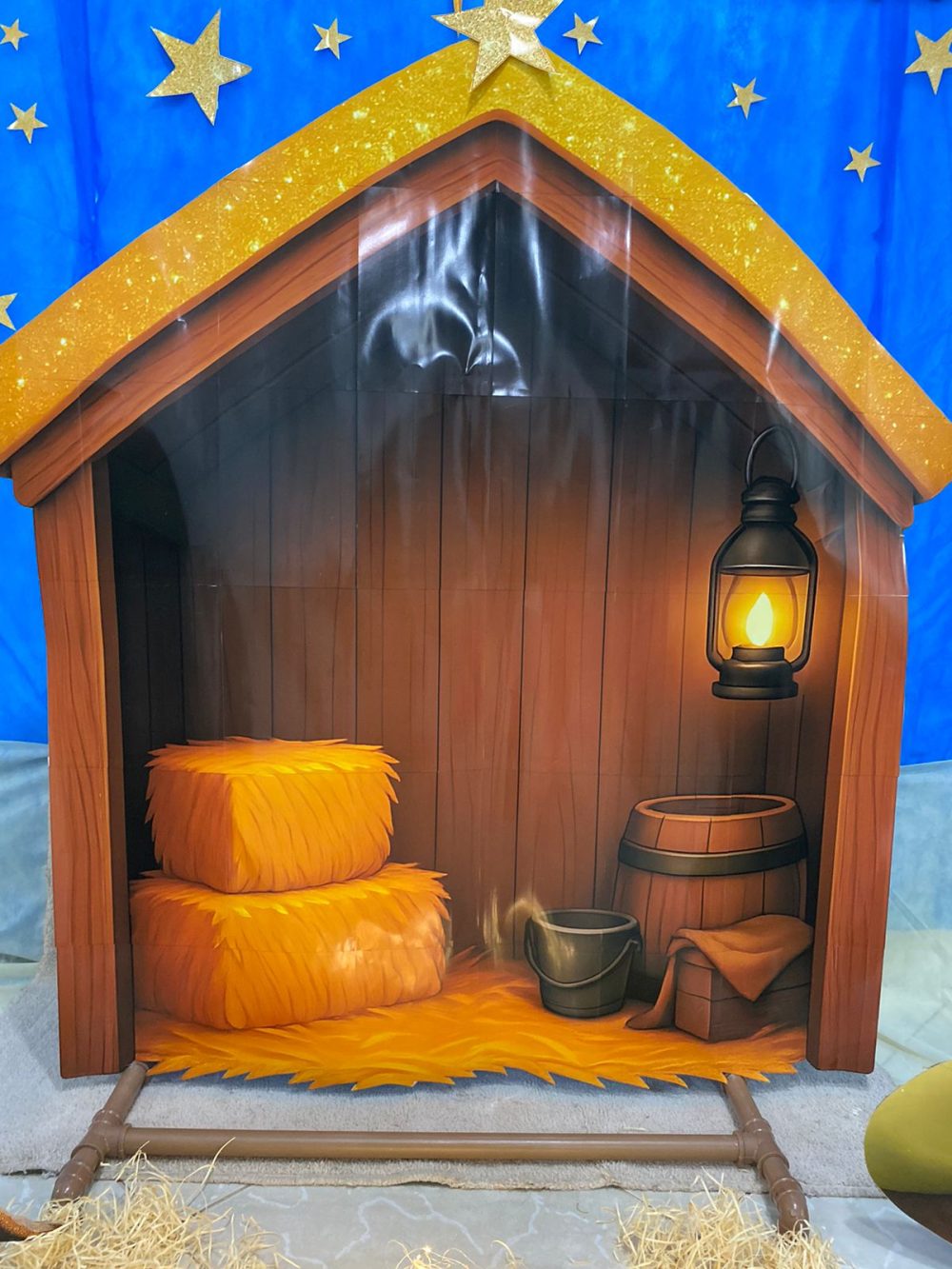 CENÁRIO NATAL. O CÉU SE ALEGRA: NASCEU O REI DOS REIS. - Imagem 11