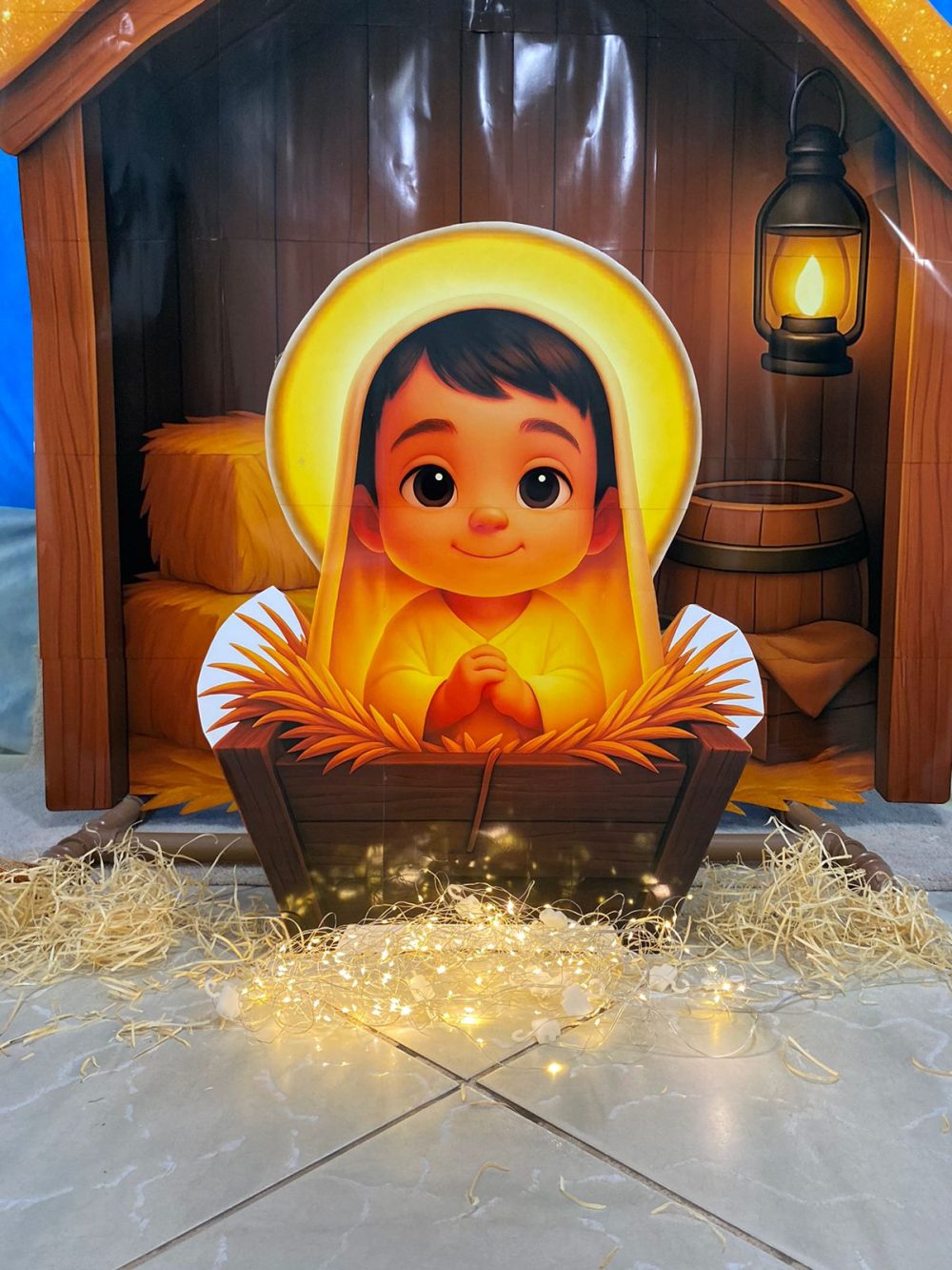 CENÁRIO NATAL. O CÉU SE ALEGRA: NASCEU O REI DOS REIS. - Imagem 3
