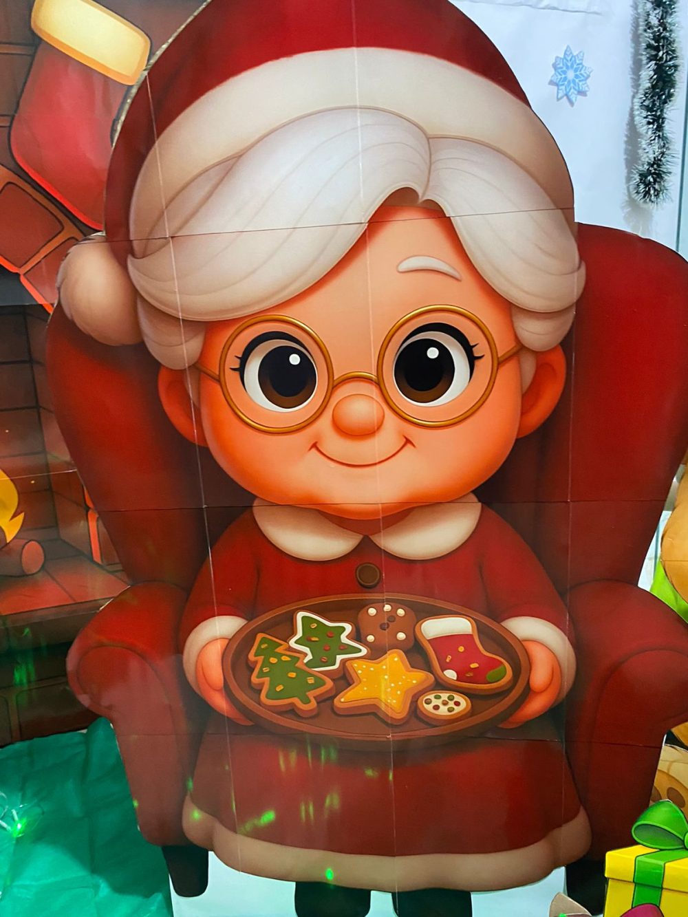 CENÁRIO O NATAL CHEGOU. CASA DO PAPAI E DA MAMÃE NOEL. - Imagem 10