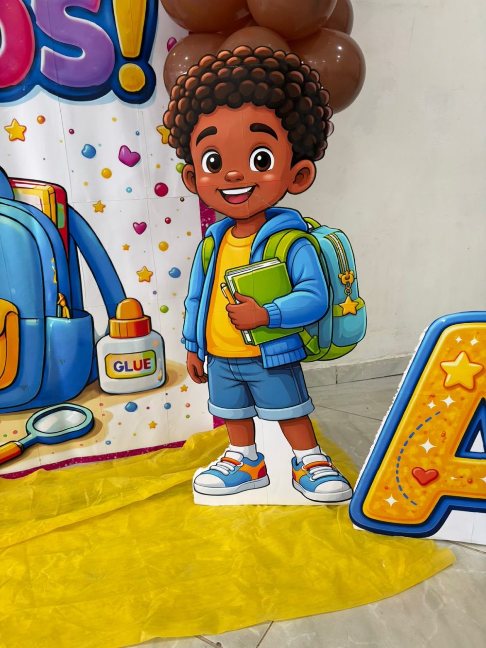 DECORAÇÃO COMPLETA VOLTA ÀS AULAS. - Imagem 5