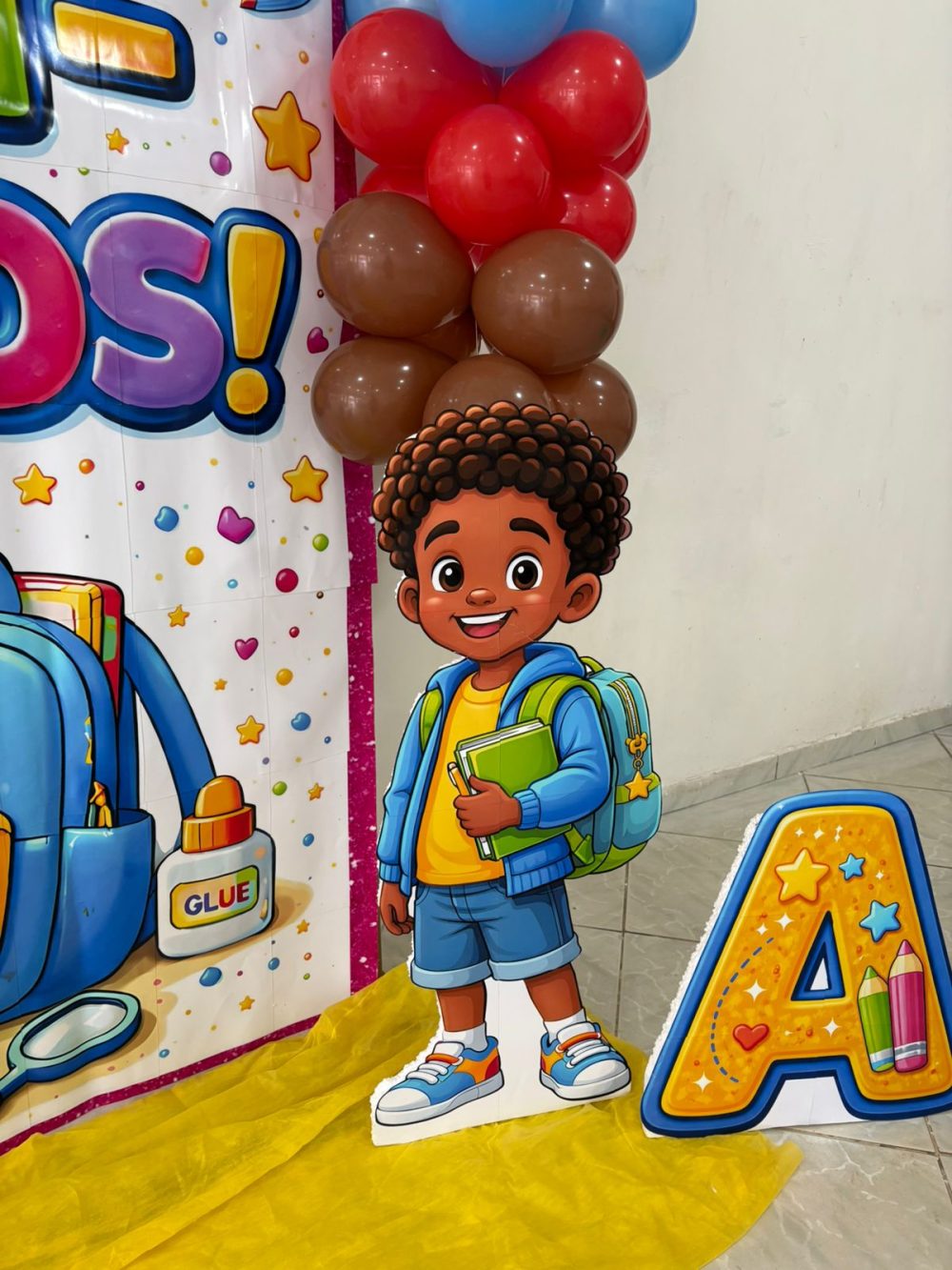 DECORAÇÃO COMPLETA VOLTA ÀS AULAS. - Imagem 9