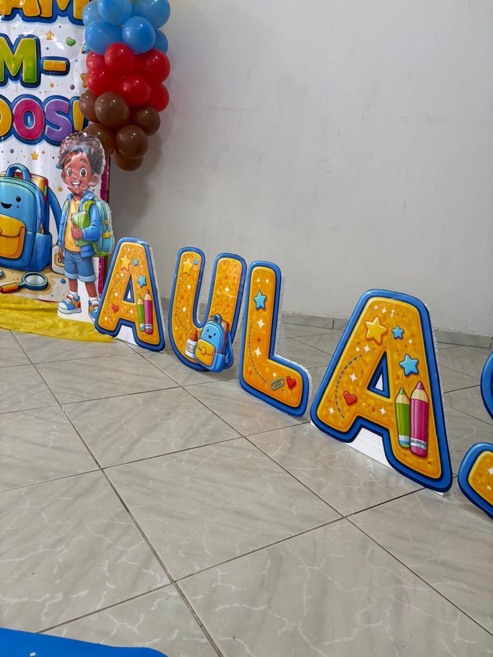 DECORAÇÃO COMPLETA VOLTA ÀS AULAS. - Imagem 7