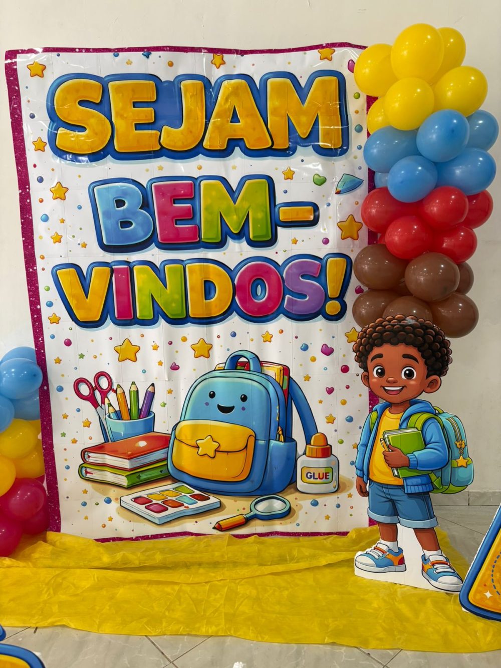 DECORAÇÃO COMPLETA VOLTA ÀS AULAS. - Imagem 3