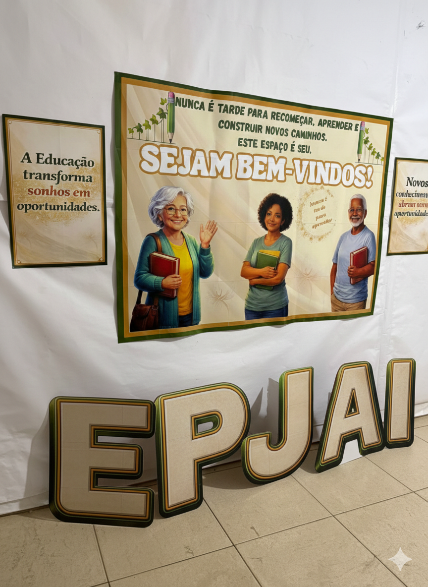 KIT PARA RECEBER OS ALUNOS DO EPJAI.