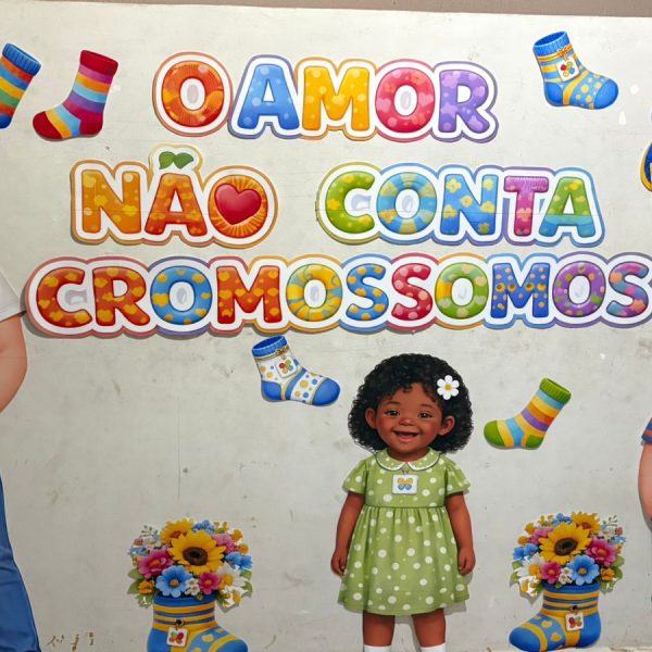 DIA MUNDIAL DA SÍNDROME DE DOWN. COM 3 ARQUIVOS DIFERENTES.