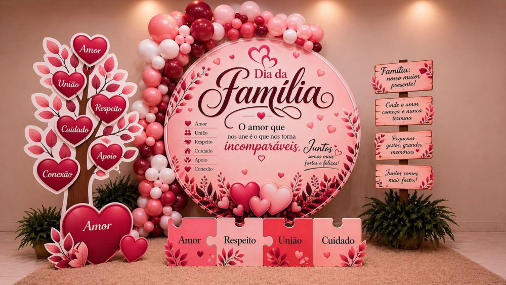 Cenário DIA DA FAMILIA.