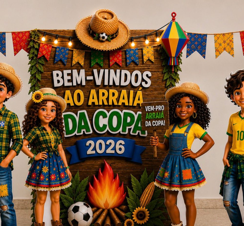 CENÁRIO ARRAIÁ DA COPA PARA FUNDAMENTAL 2 E ENSINO MÉDIO. - Imagem 11