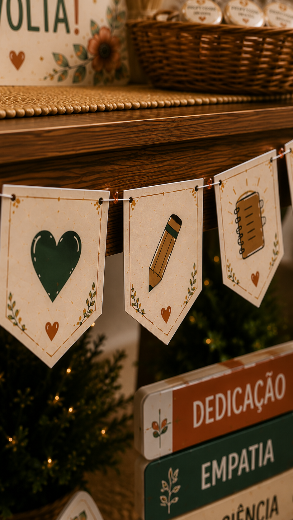 KIT PARA RECEBER OS PROFESSORES. - Imagem 6