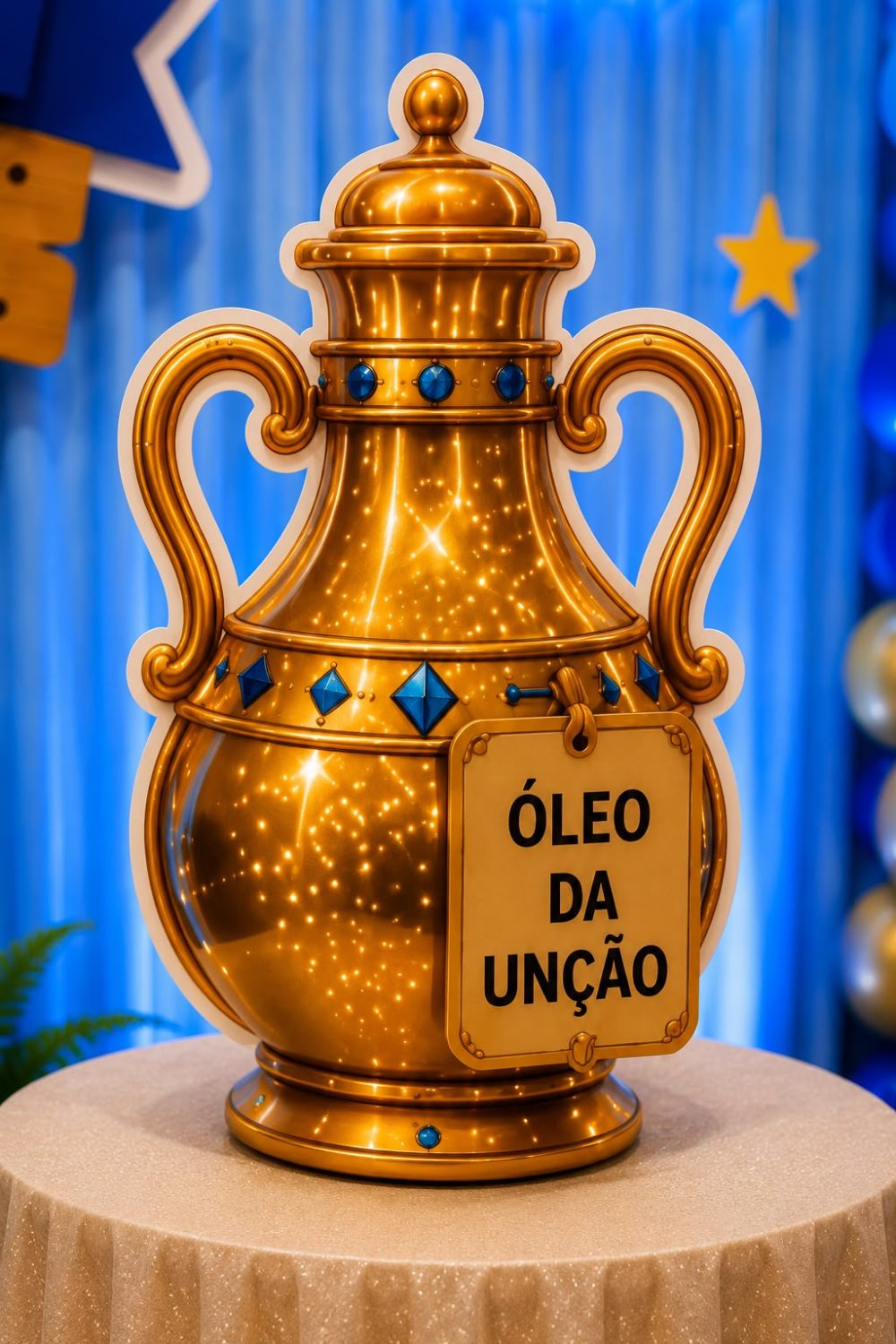 CRISTO O UNGIDO DE DEUS CENÁRIO PARA CULTO INFANTIL. - Imagem 10