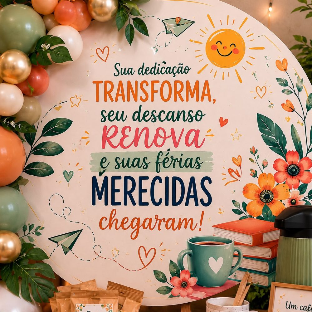 KIT PARTIU DESCANSO MERECIDO PARA PROFESSORES. - Imagem 9