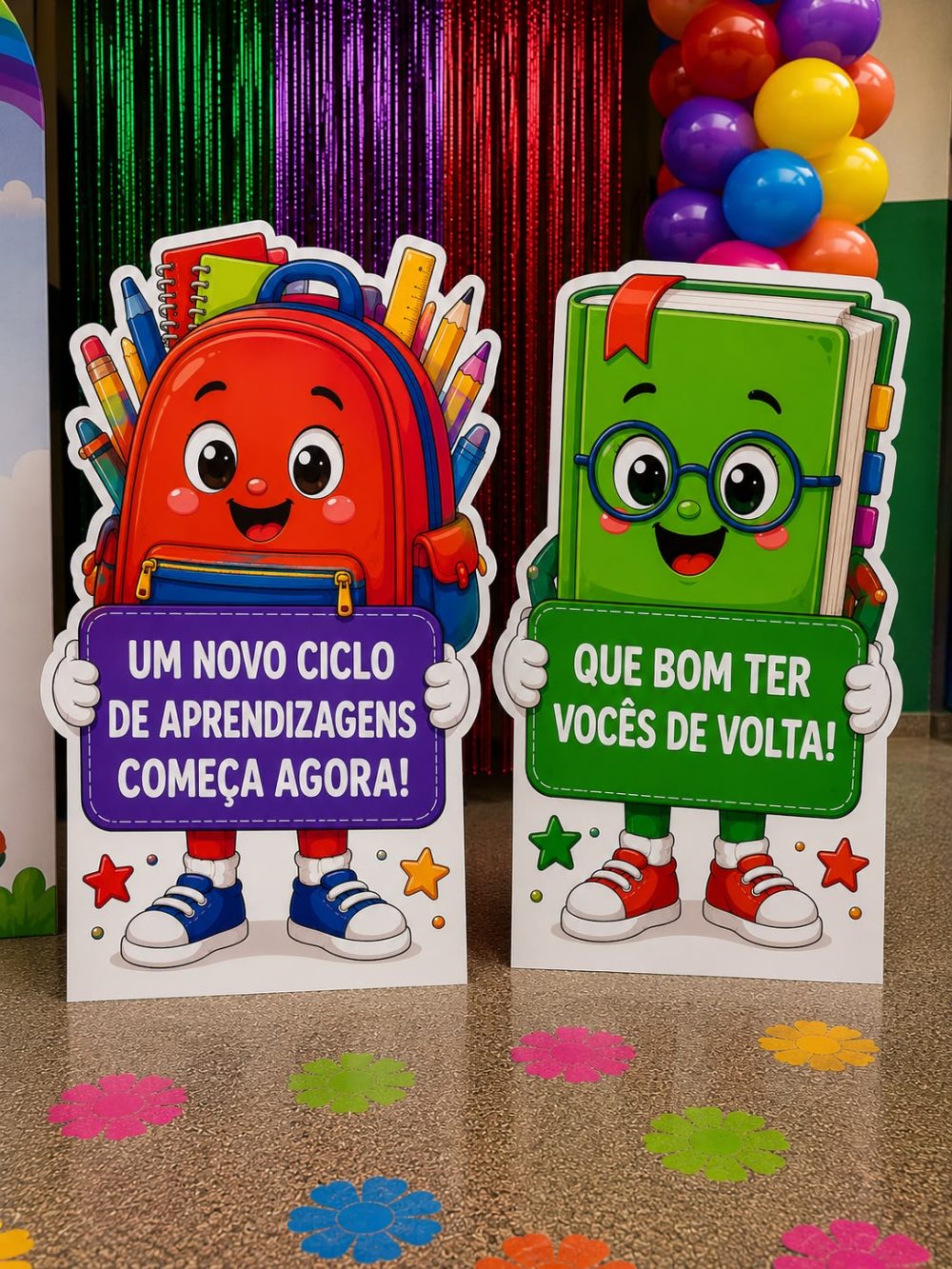 DECORAÇÃO COMPLETA RETORNO ÀS AULAS. - Imagem 6