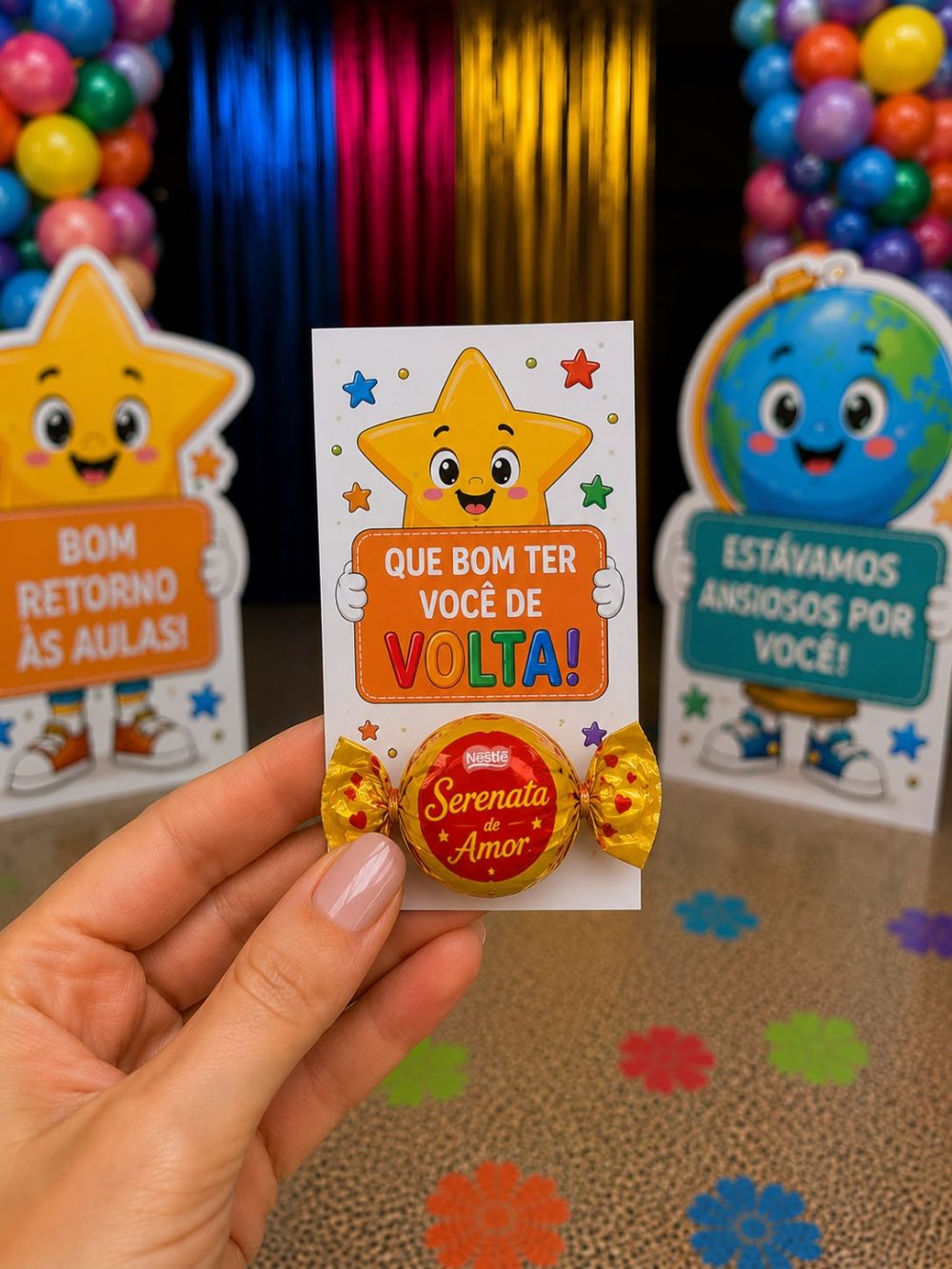 DECORAÇÃO COMPLETA RETORNO ÀS AULAS. - Imagem 5