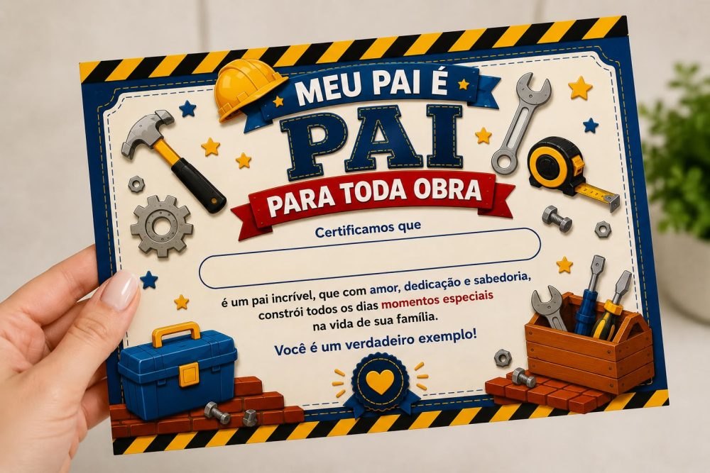 KIT PARA PARA TODA OBRA  INSPIRADO NA MÚSICA PAI PARA TODA OBRA DE ABDI SADDAI. - Imagem 9