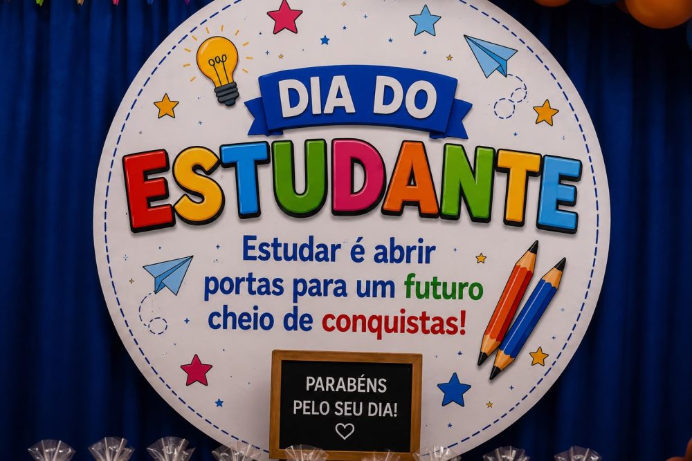 DECORAÇÃO DIA DO ESTUDANTE. - Imagem 12