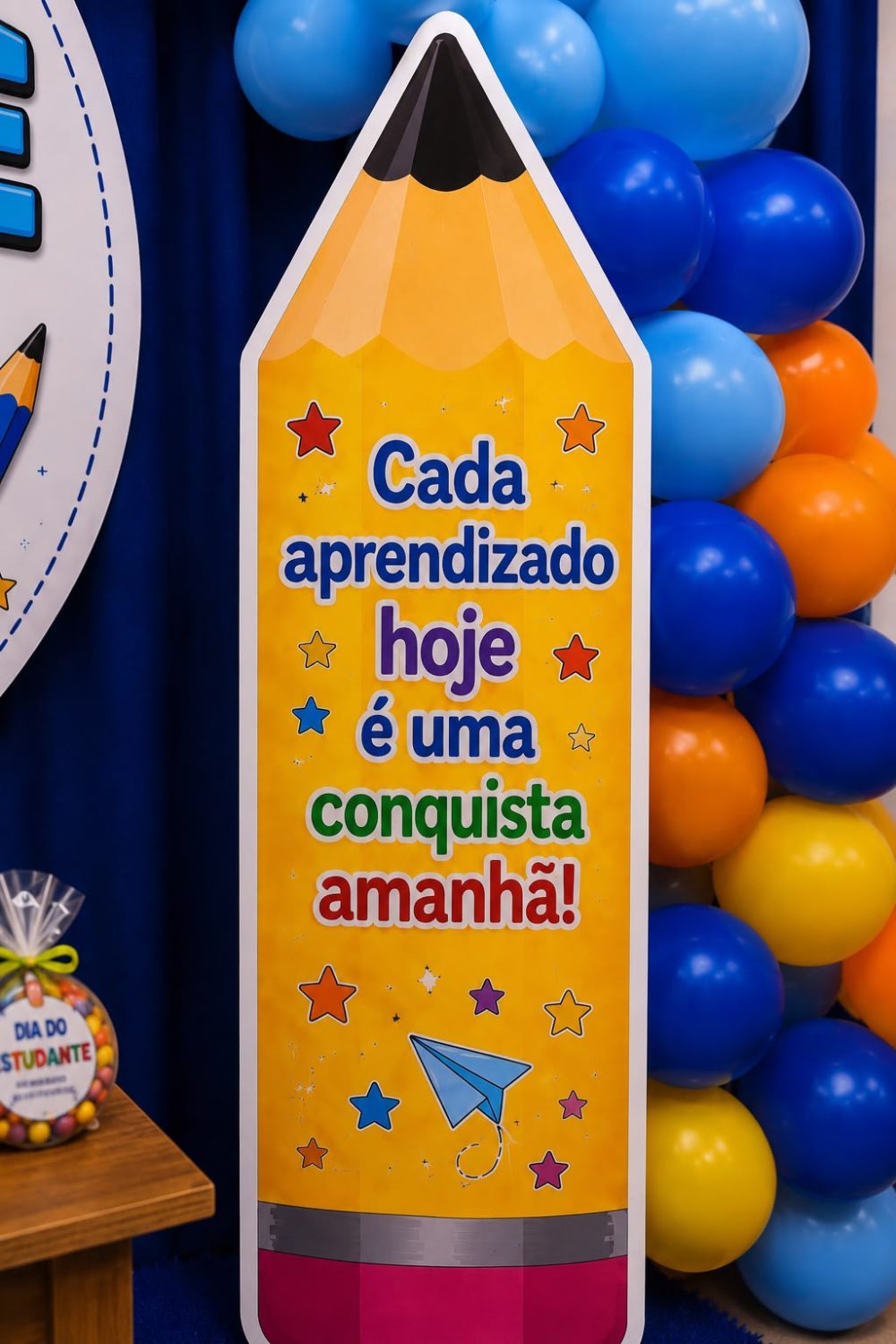 DECORAÇÃO DIA DO ESTUDANTE. - Imagem 9