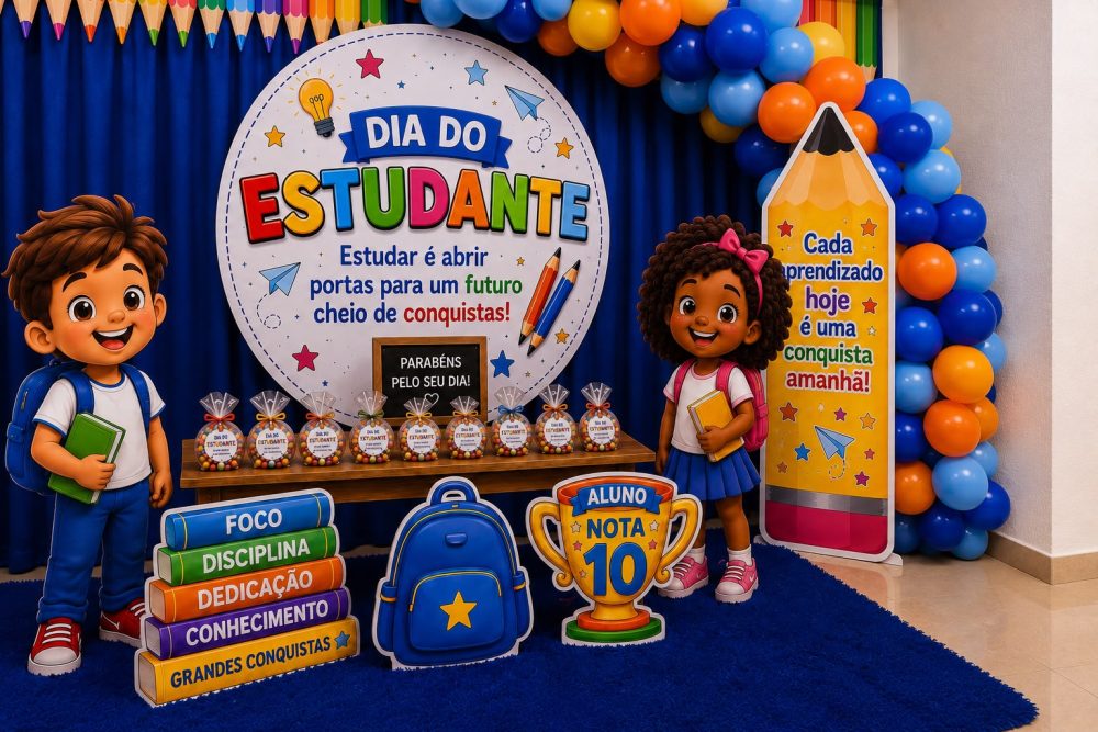 DECORAÇÃO DIA DO ESTUDANTE. - Imagem 4