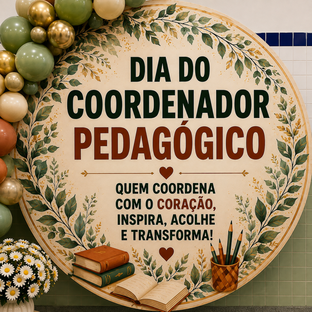 DIA DO COORDENADOR PEDAGÓGICO.  🥰UMA LINDA DECORAÇÃO CHEIA DE SURPRESAS - Imagem 8