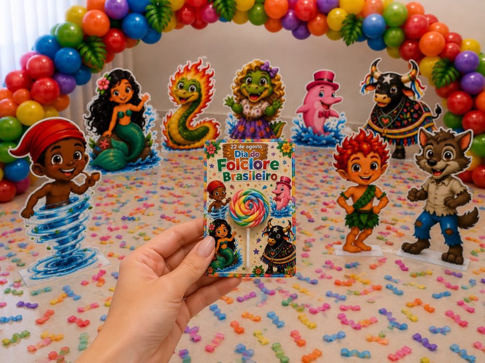 Cenário de displays do Folclore Brasileiro - Imagem 10