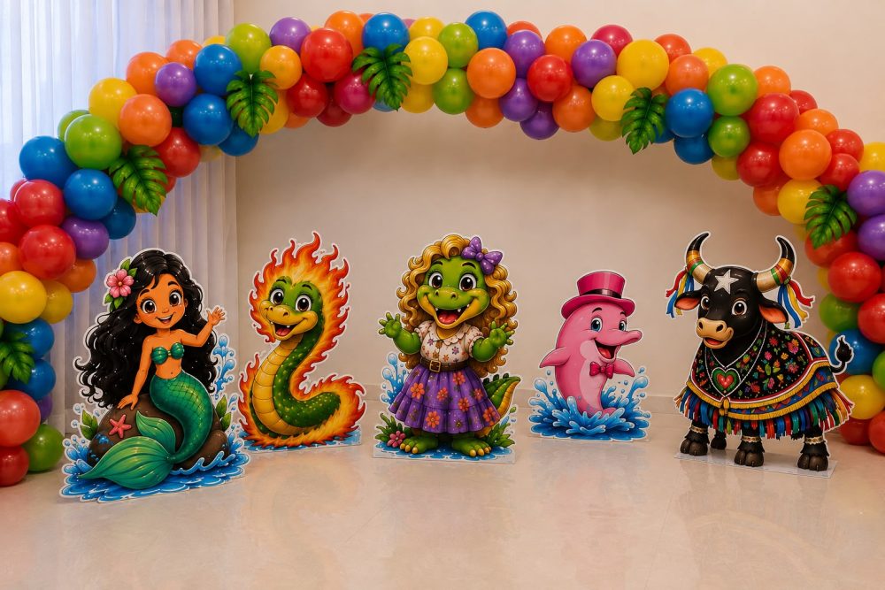 Cenário de displays do Folclore Brasileiro - Imagem 2
