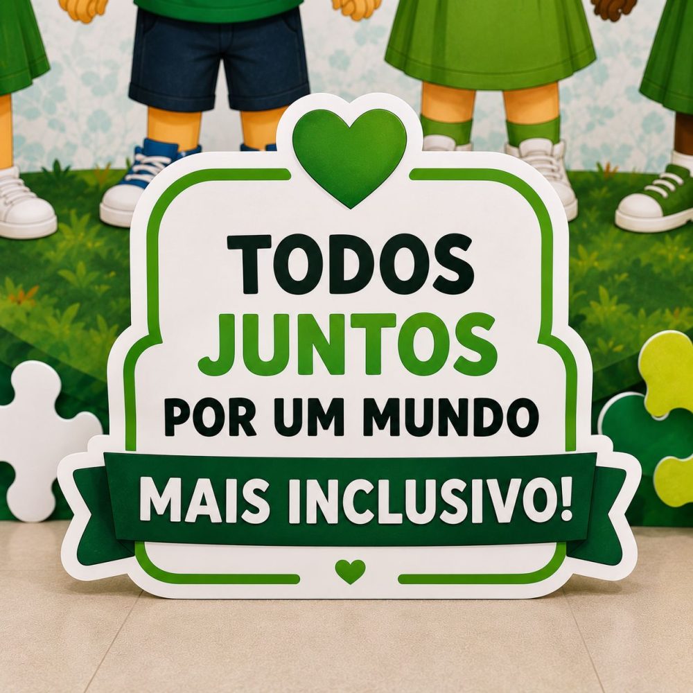 DECORAÇÃO SETEMBRO VERDE. MÊS DA INCLUSÃO. 💚💚💚 - Imagem 6