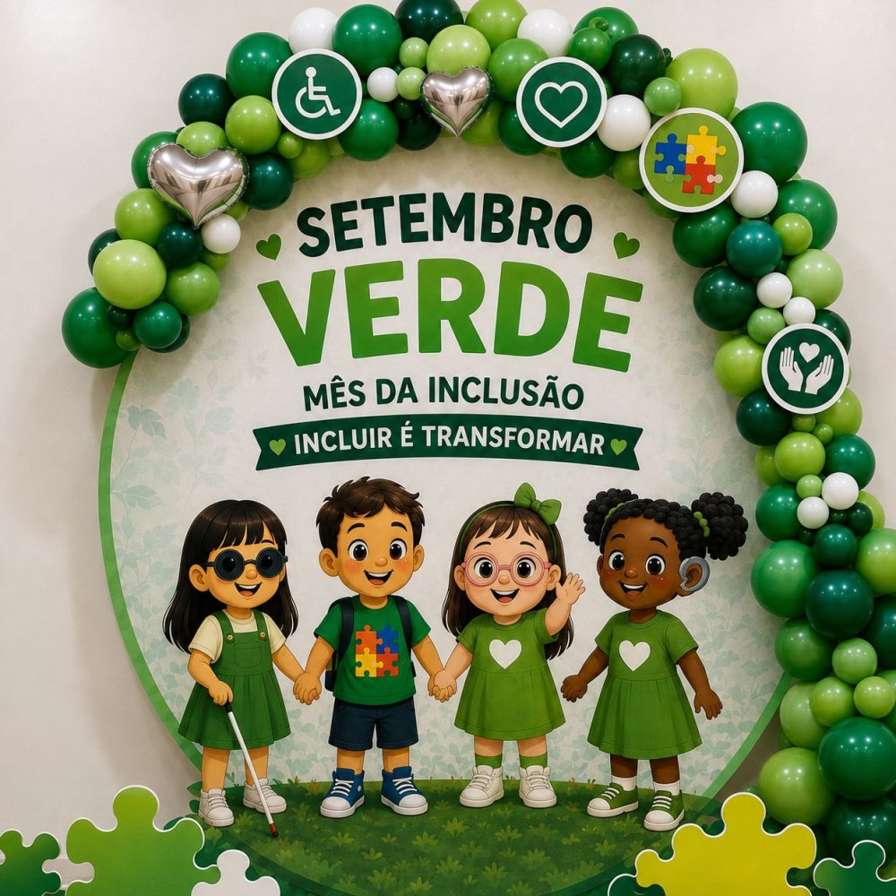 DECORAÇÃO SETEMBRO VERDE. MÊS DA INCLUSÃO. 💚💚💚 - Imagem 4