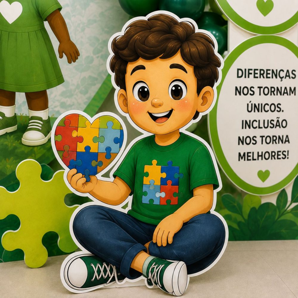 DECORAÇÃO SETEMBRO VERDE. MÊS DA INCLUSÃO. 💚💚💚 - Imagem 5