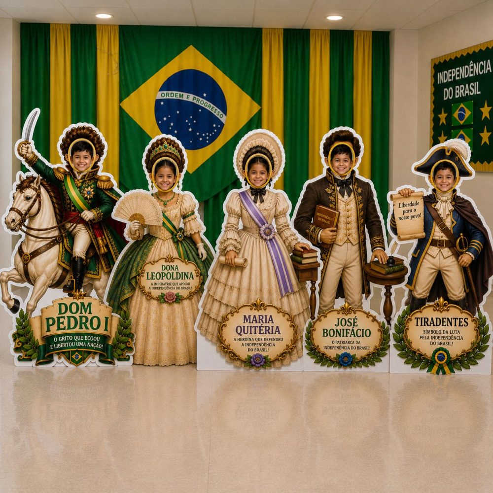KIT DE DISPLAYS DA INDEPENDÊNCIA. - Imagem 7