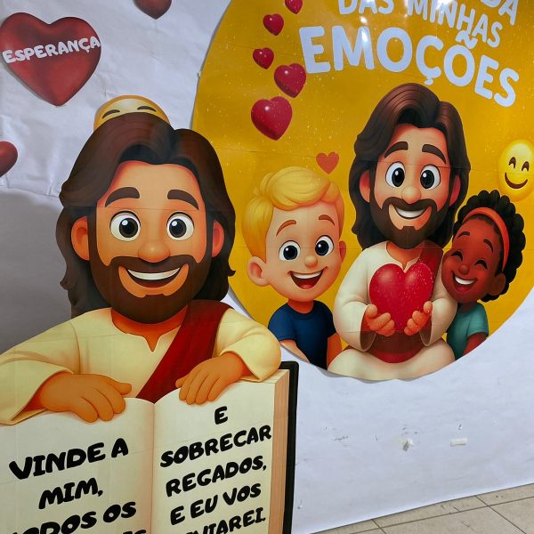 KIT COMPLETO JESUS CUIDA DAS MINHAS EMOÇÕES.