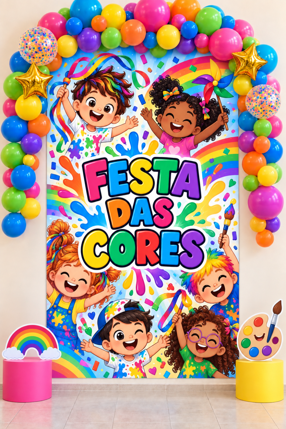 KIT DE PAINÉIS PARA SEMANA DA CRIANÇA. - Imagem 7
